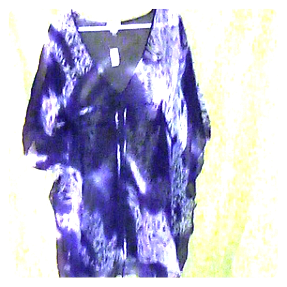 Chico's Misty Animal Poncho
